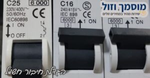 הגדלת חיבור חשמל